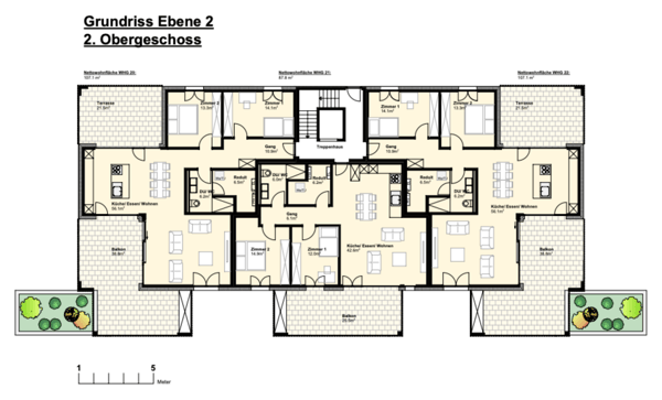ATTRAKTIVES WOHNEN MIT WEITBLICK; 1 1/2 Zimmer Geschosswohnung 7