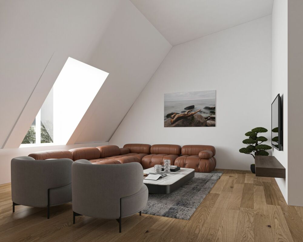 Bild Erstbezug: Maisonette-Wohnung im Dachgeschoss