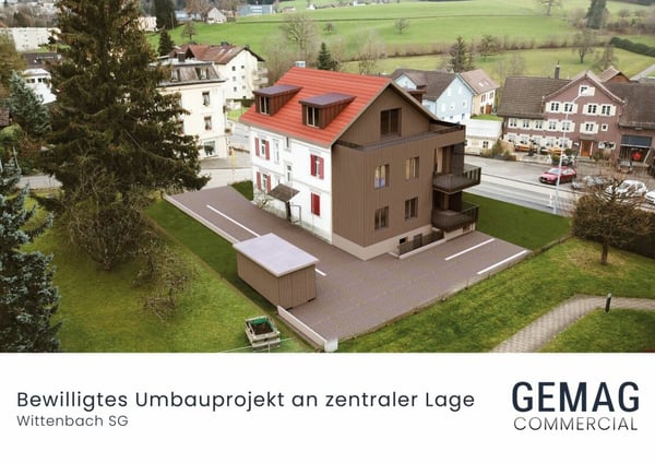 Bewilligtes Umbauprojekt an zentraler Lage 1