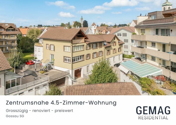 Wohnen im Zentrum von Gossau 1