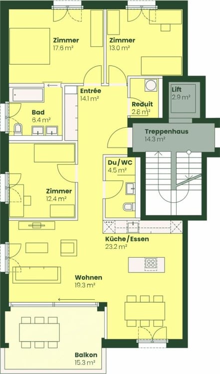 Willkommen in Egnach, willkommen im Perron Vert 15