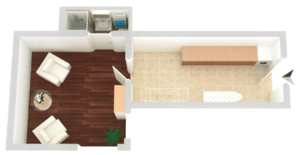 Gemütliches Studio im Grünen 4