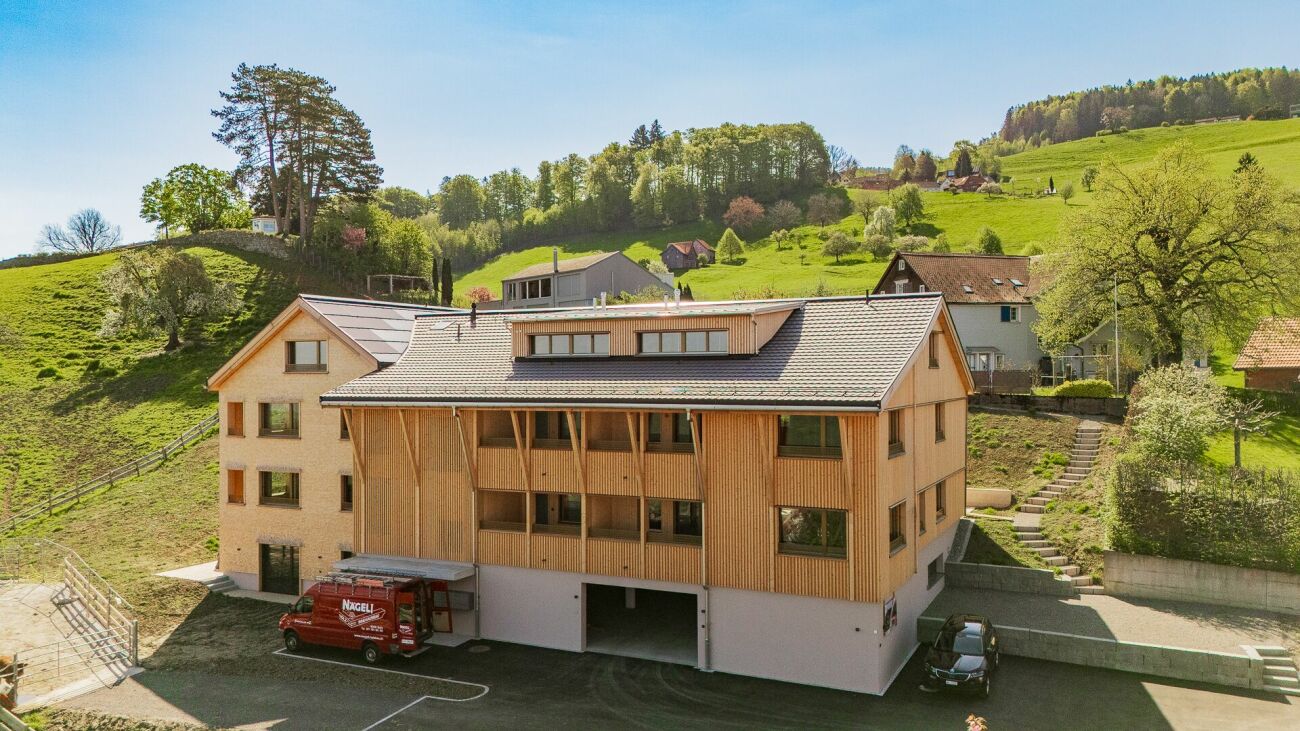 HAUFEN 871 - 3.5-Zimmer Wohnung im Erdgeschoss mit traumhaftem Weitblick
