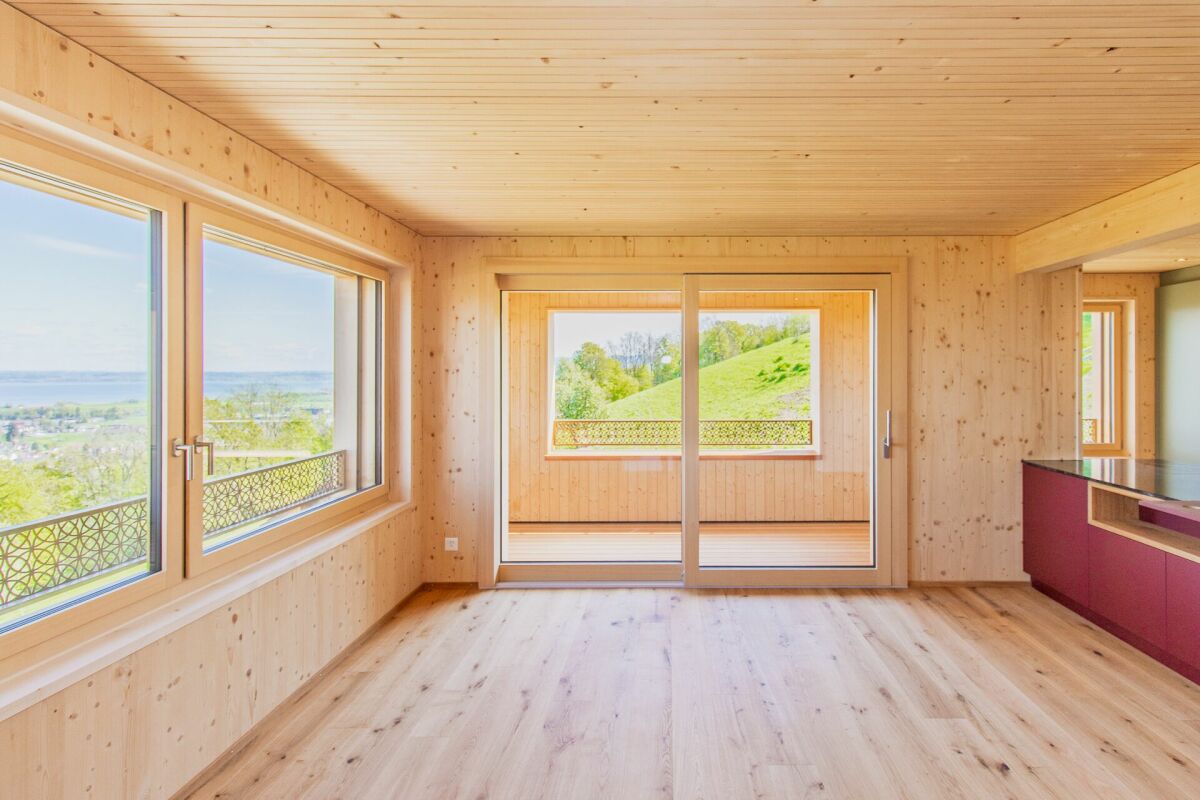 HAUFEN 871 - 5.5-Zimmer Maisonette-Wohnung mit traumhafter Seesicht
