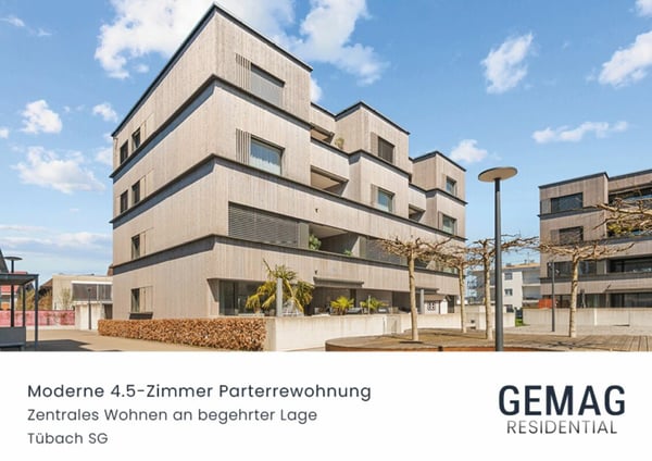 Moderne 4.5-Zimmer-Parterrewohnung - Zentrales Wohnen an begehrter Lage 1