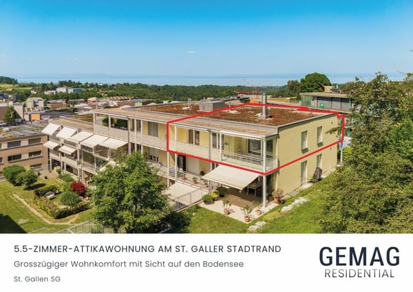5.5-Zimmer Attikawohnung mit Weitsicht bis zum Bodensee 1