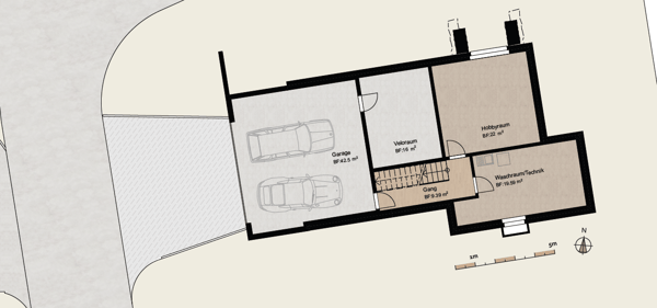 Exklusives 5.5-Zimmer-Einfamilienhaus mit hochwertigem Eigentumsstandard und grosszügigem Garten 24