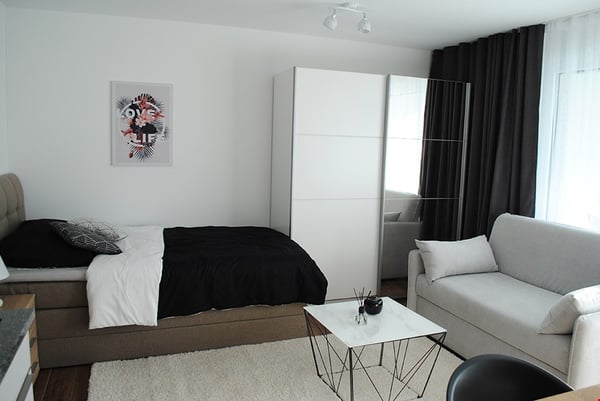 Möbliertes Studio mit Fitness und Wellnessraum 2