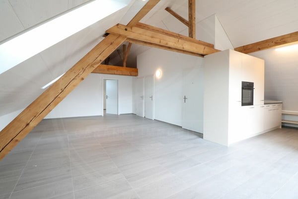 Grosszügige neue 2½-Zimmer-Dachwohnung mit Charme!