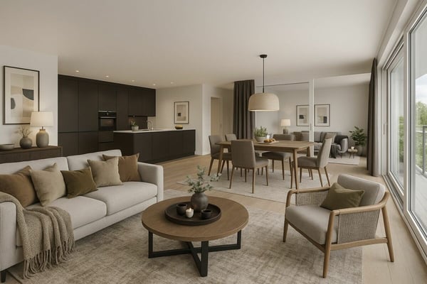 NEUBAUPROJEKT: Exklusive Terrassenwohnungen mit Weitsicht