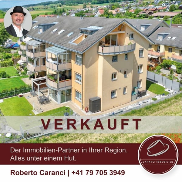 VERKAUFT: Zwischen Stadt & Natur: 5½-Zimmer-Wohnung nahe Baden & Zürich