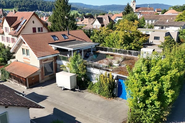 MFH Umbau-Projekt 3 - 4 Wohnungen im EG oder Praxis, Büro, Gewerbe; im OG: TOP 3.5 Zi-Dachwohnung 2