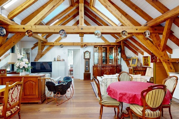 MFH Umbau-Projekt 3 - 4 Wohnungen im EG oder Praxis, Büro, Gewerbe; im OG: TOP 3.5 Zi-Dachwohnung 5