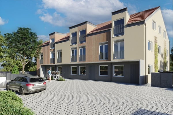 baubewilligtes Neubauprojekt Reihenhaus, ab 131 m² WF, inkl. zwei Garagen, 3 stöckig und UG 2