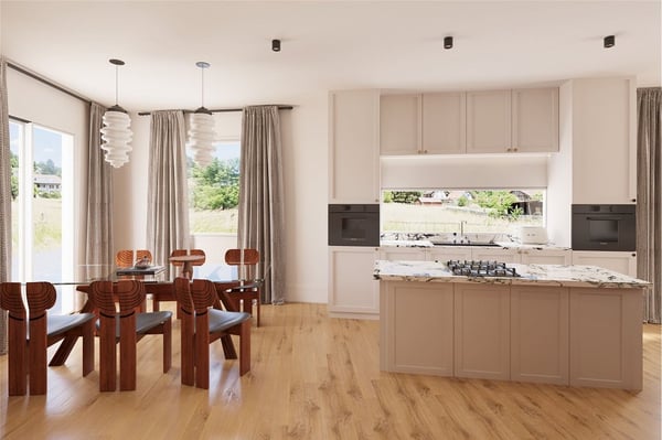 baubewilligtes Neubauprojekt Reihenhaus, ab 131 m² WF, inkl. zwei Garagen, 3 stöckig und UG 4