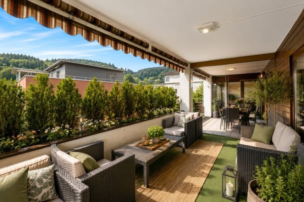 Attika-Penthouse im Zentrum - Cheminée, 2 Parkplätze inklusive, neue Pelletheizung 11
