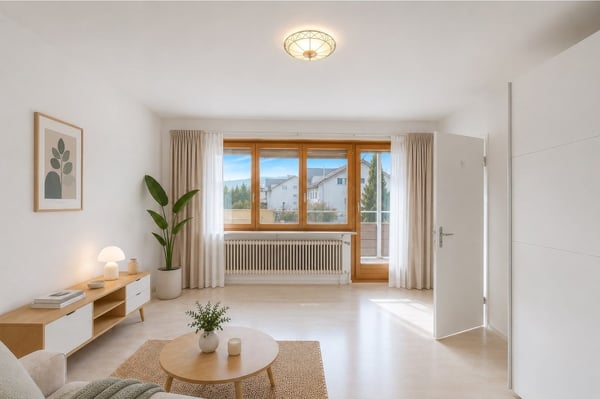 Attika-Penthouse im Zentrum - Cheminée, 2 Parkplätze inklusive, neue Pelletheizung 6