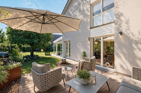 Wohnen, entspannen, geniessen Familienidylle mit Wellnessoase in Oberrohrdorf 1
