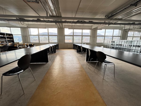 DAMMPARK: Grossraum Bürofläche beim Bahnhof Frick 11