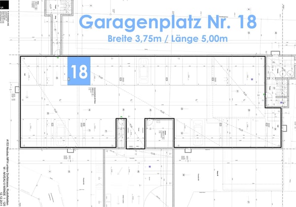 XXL-Tiefgaragenplatz, hell und freundlich, nähe Zürich zu verkaufen 3