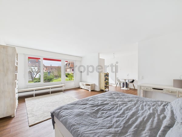 Studio in Solothurn  frisch renoviert, zentral gelegen, mit Gartenanteil zur privaten Nutzung 4