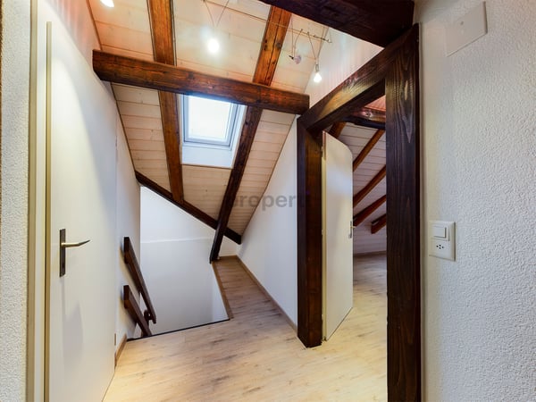 Zentral gelegene Maisonette-Wohnung mit Cheminée  ideal für Paare, kleine Familien oder WG 8