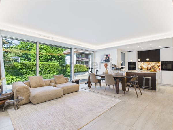 Luxuriöse 1.5-Zimmer-Gartenwohnung in Wilen - Eleganz und Modernität vereint! 1