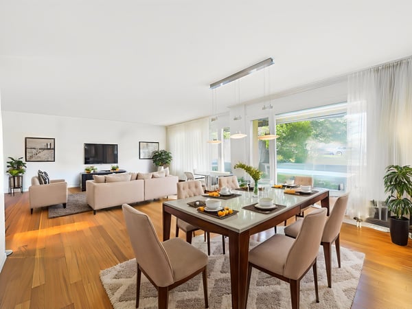 Familienfreundliches Wohnen: Renovierte 1.5-Zimmer-Wohnung in Toplage Zollikerberg 1