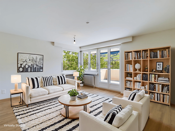 Helle 1-Zimmer-Wohnung in Thal mit traumhafter Terrasse 1