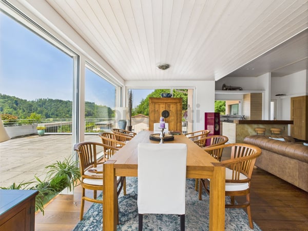 Attraktives Einfamilienhaus im malerischen Mettauertal mit Blick auf den Jura Park 4