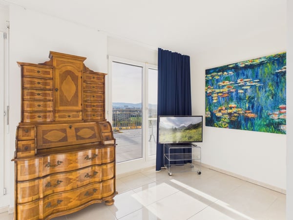 Möblierte 1.5-Zimmer-Attika-Wohnung mit grosser Terrasse und traumhafter Sicht über das Limmattal 5