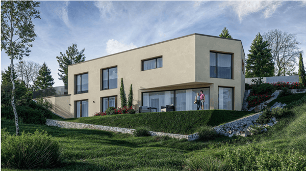 Bauland mit baubewilligtem Einfamilienhaus-Projekt an ruhiger Lage in Dulliken