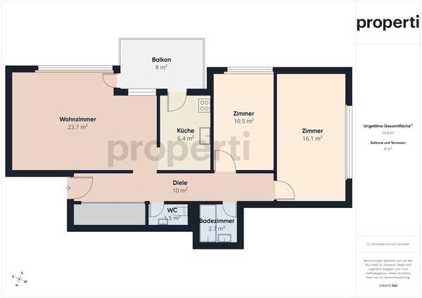 Gemütliche 1.5-Zimmer-Wohnung in Möhlin, AG 12