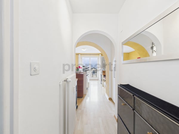 Charmante Studiowohnung mit traumhafter Aussicht in Ascona für CHF 1100.- (befristet 2.2.26-32.3.26) / Affascinante studio con vista ad Ascona 5