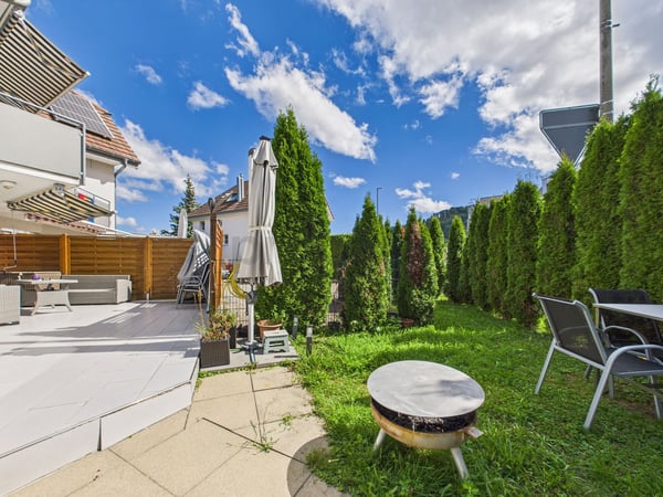 Charmantes 1.5-Zimmer Einfamilienhaus mit Garten in Bättwil, Kanton SO 12