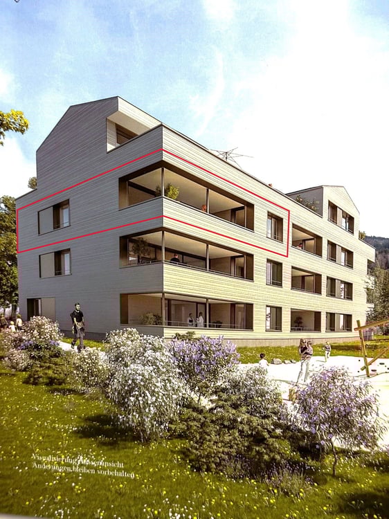 Moderne 1.5-Zimmer Neubauwohnung in Sattel 11