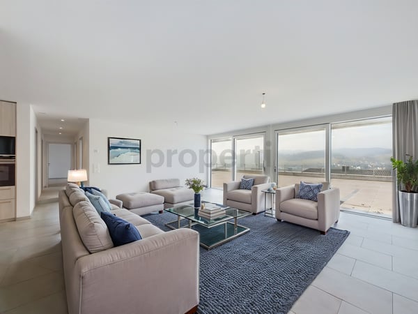 Exklusive Terrassenwohnung mit Panoramablick in Füllinsdorf 8