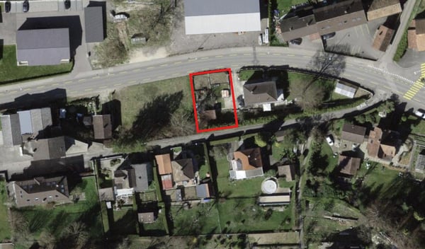 Terrain à vendre à Courfaivre  367 m²  Plans villa à disposition 4