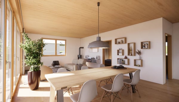 Ökologische 1.5-Zimmer-Wohnung mit grosser Terrasse in Wienacht-Tobel 5