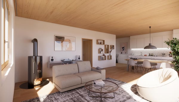 Ökologische 1.5-Zimmer-Wohnung mit grosser Terrasse in Wienacht-Tobel 4