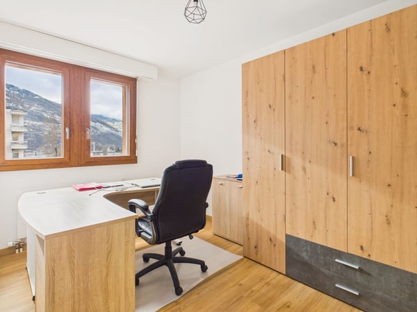 Lumineux apartement de 1.5 pièces avec vue imprenable à Sion (Vissigen) 6