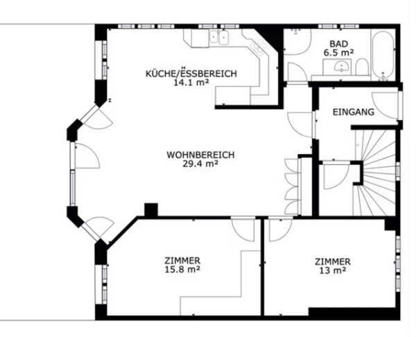 Attraktive 1.5-Zimmer-Wohnung mit Seesicht und zuverlässigem Mieter  Ihre sichere Anlage in Flüelen (UR) 5