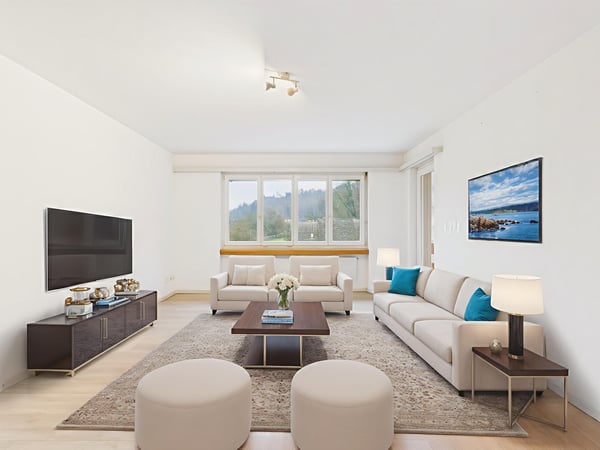 Helle 1.5-Zimmer Wohnung mit Balkon in Fisibach 1