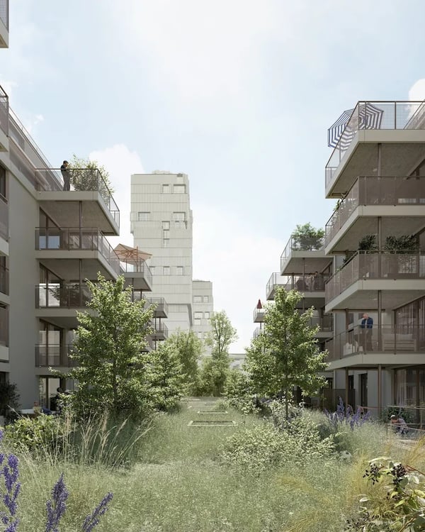 Moderne 1.5-Zimmer-Attikawohnung in Basel 5