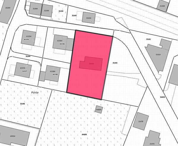 Terreno edificabile con Casa 1