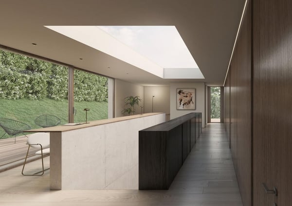 Terreno edificabile con vista mozzafiato sul Lago di Lugano  Montagnola e Progetto Approvato Villa 2 locali 5