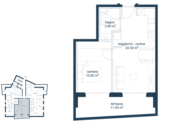 Eccezionale appartamento di 1.5 locali a Biasca, nel Canton Ticino 2