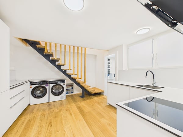 Erstvermietung - 1.5-Zimmer Maisonette-Wohnung mit 3 Aussenparkplätze in Rietheim 5