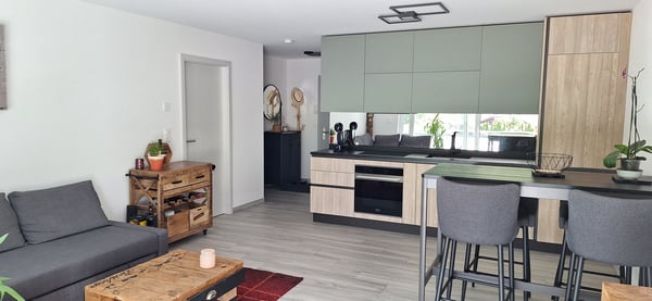 Moderne 1.5 pièces  appartement avec parking privatif, Saxon 4