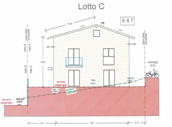 NUOVA COSTRUZIONE A FAIDO  CASA BIFAMILIARE 1.5 LOCALI CON GIARDINO E VISTA MONTAGNA 7